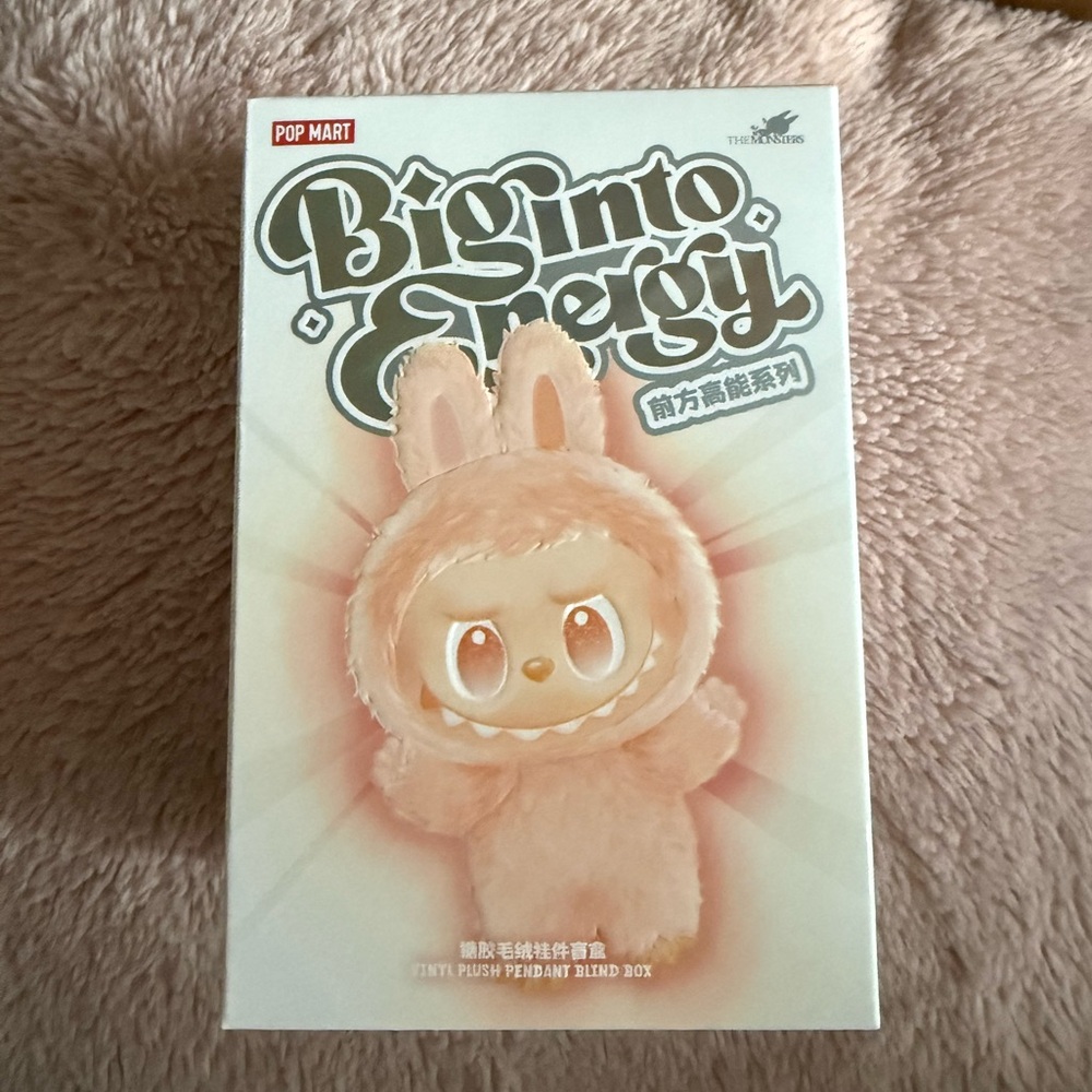 Pop Mart Big Into Energy Plush Labubu Monster